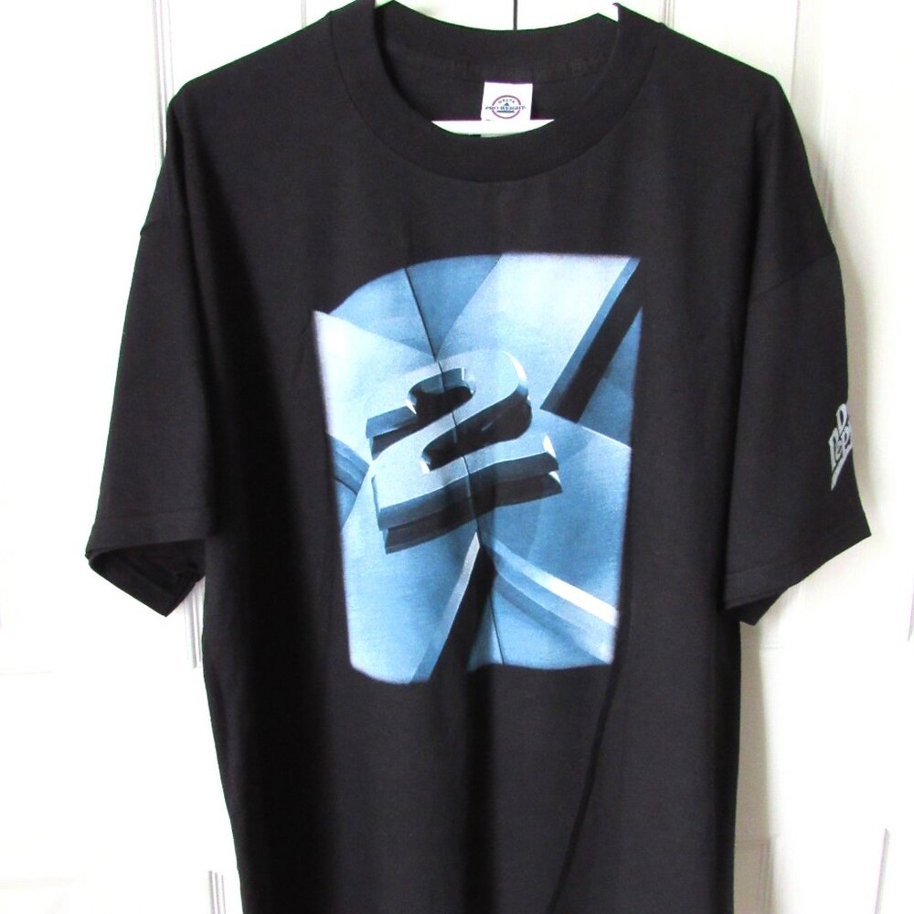 X-MEN 2 UNITED Vintage Tee Shirt 2003 Sz XL Black Movie Promo Delta Pro-Weight